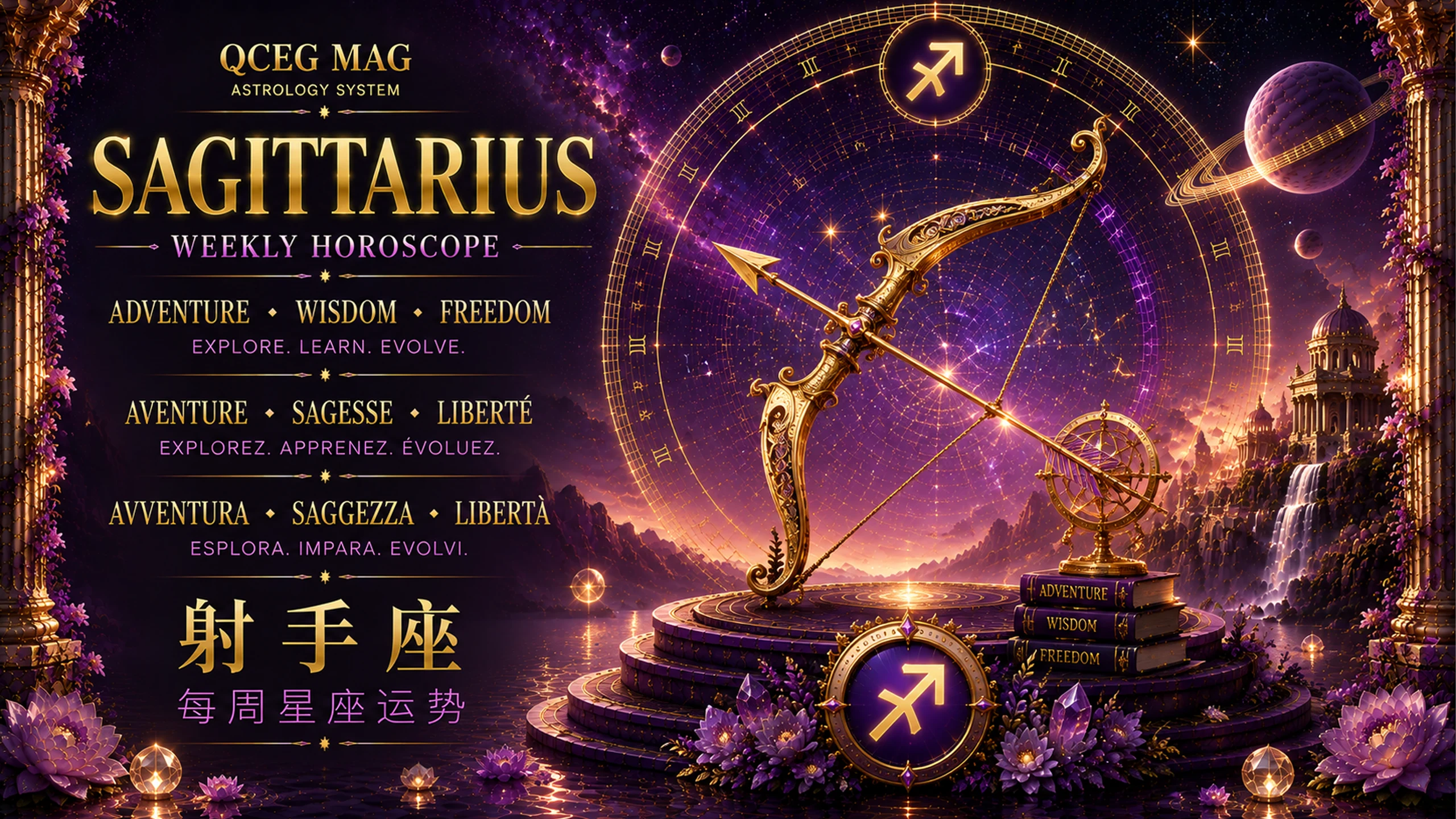 Horoscope Hebdomadaire Sagittaire — 17–23 août 2026