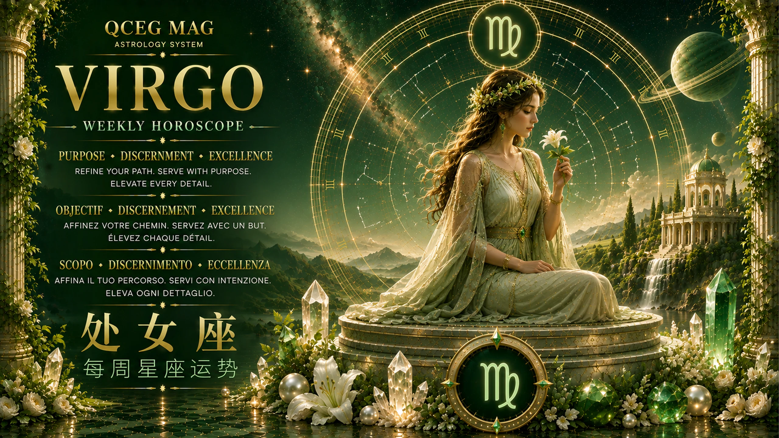Horoscope Hebdomadaire Vierge — 17–23 Août 2026