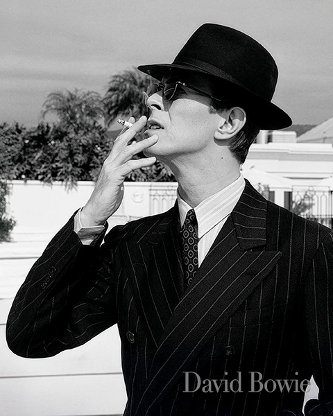 DAVID BOWIE - THE ART OF PRESENCE (PORTRAITS OF LEGENDS) BY MICHEL HADDI