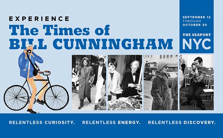  ‘THE TIMES OF BILL CUNNINGHAM’ WILL BE HELD IN NEW YORK