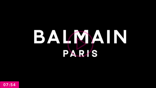 视频 BALMAIN (PARIS FASHION WEEK)