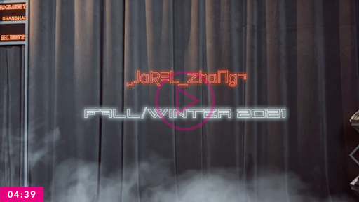 VIDEO JAREL ZHANG (PARIS FASHION WEEK)