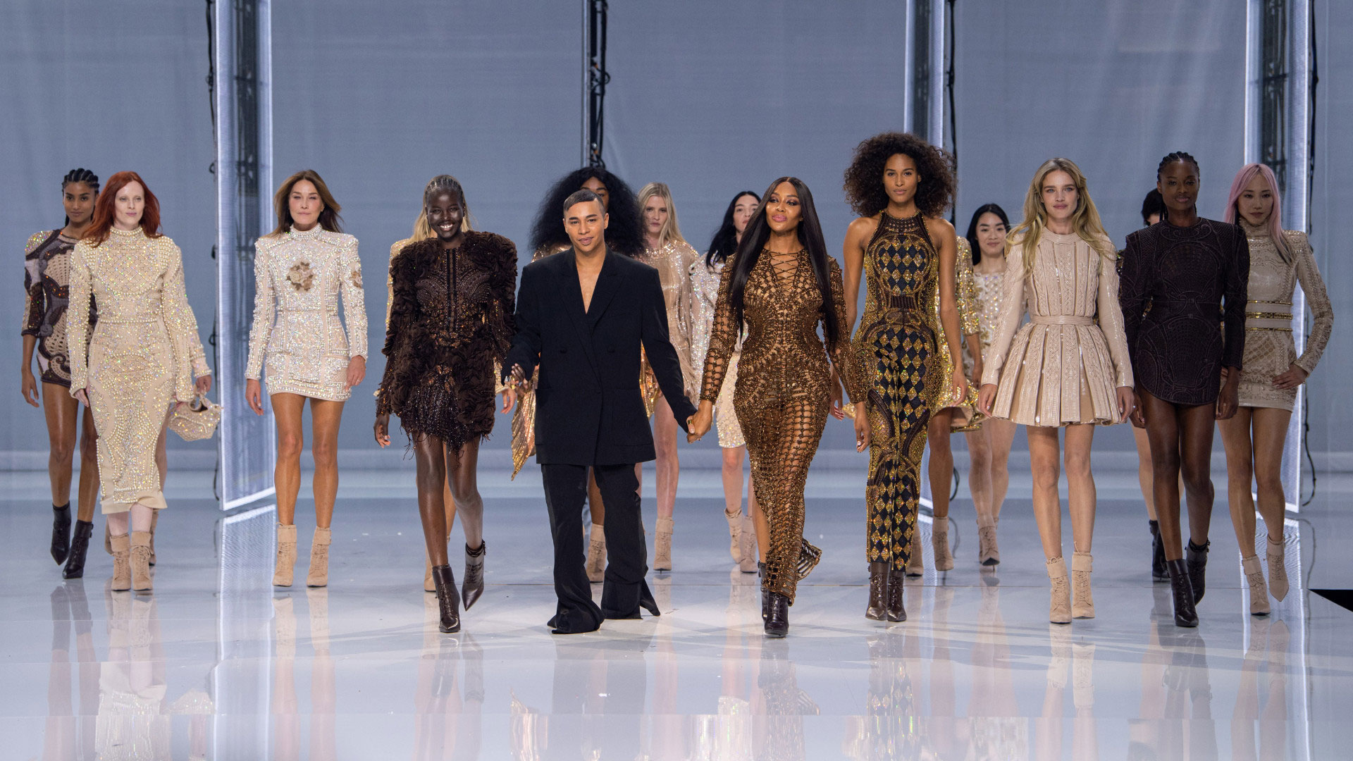 Balmain Remade 70% Of Stolen Collection For PFW Show