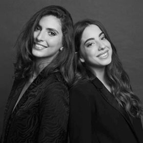 Soraya Hachem and Cindy Charafeddine