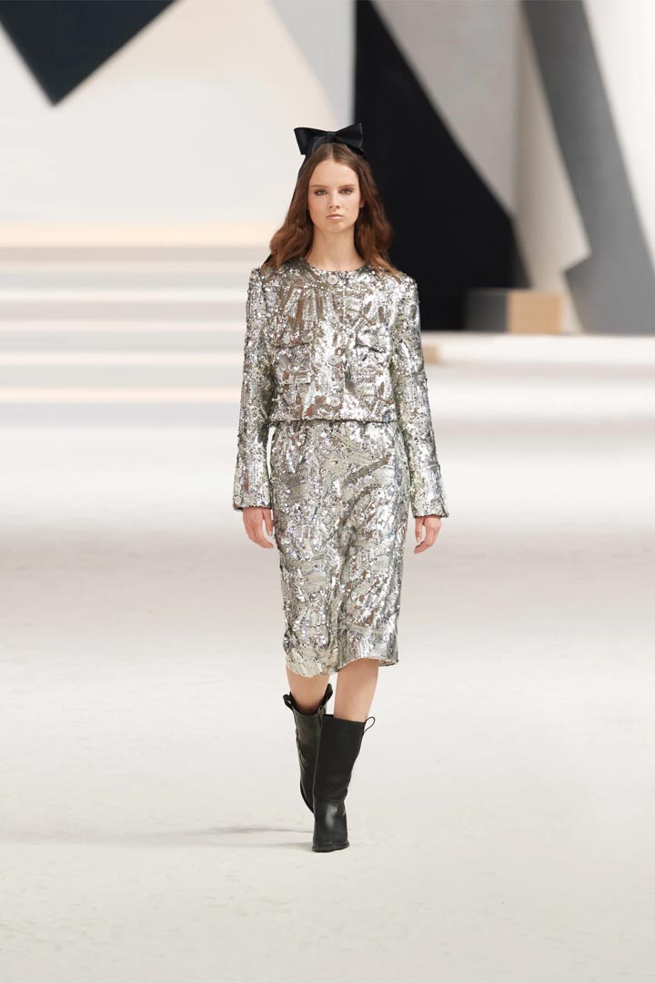 LOOK 26 CHANEL HAUTE COUTURE COLLECTION - AUTUMN-WINTER 2022-2023 HAUTE COUTURE WEEK