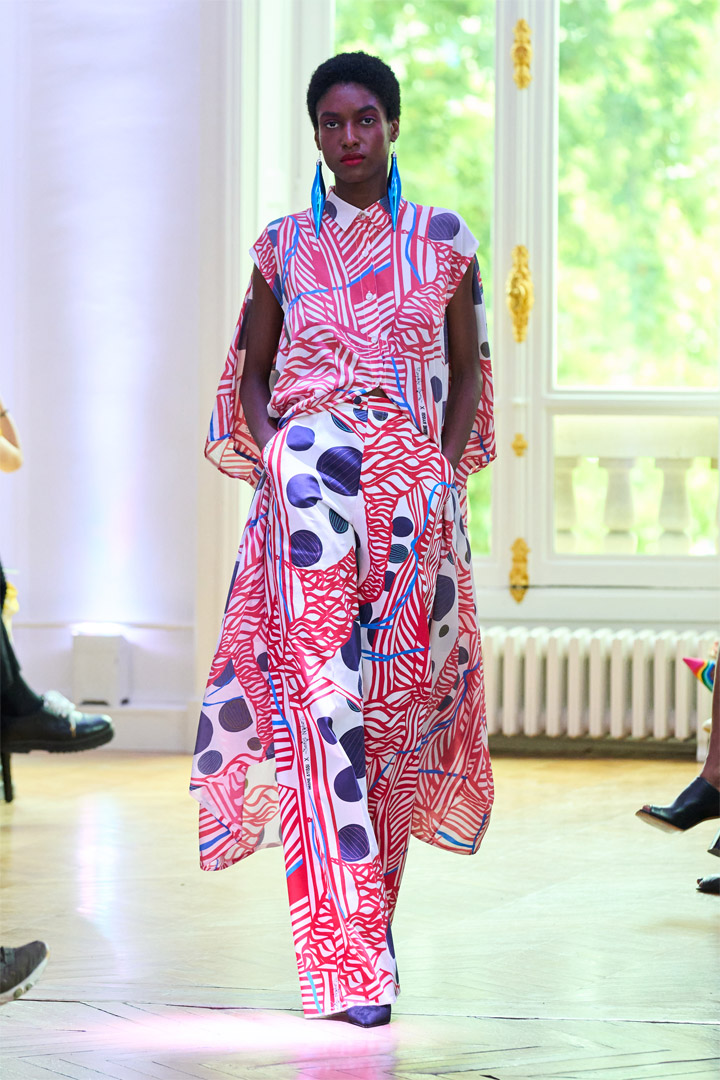 LOOK 01 IMANE AYISSI COUTURE COLLECTION - AUTUMN-WINTER 2022-2023 HAUTE COUTURE WEEK