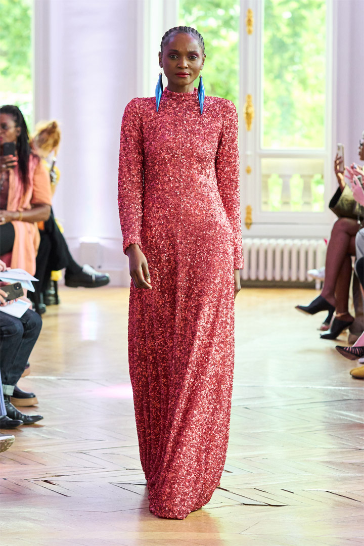 LOOK 07 IMANE AYISSI COUTURE COLLECTION - AUTUMN-WINTER 2022-2023 HAUTE COUTURE WEEK