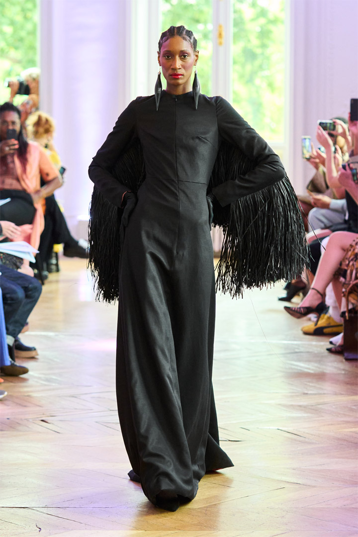 LOOK 21 IMANE AYISSI COUTURE COLLECTION - AUTUMN-WINTER 2022-2023 HAUTE COUTURE WEEK