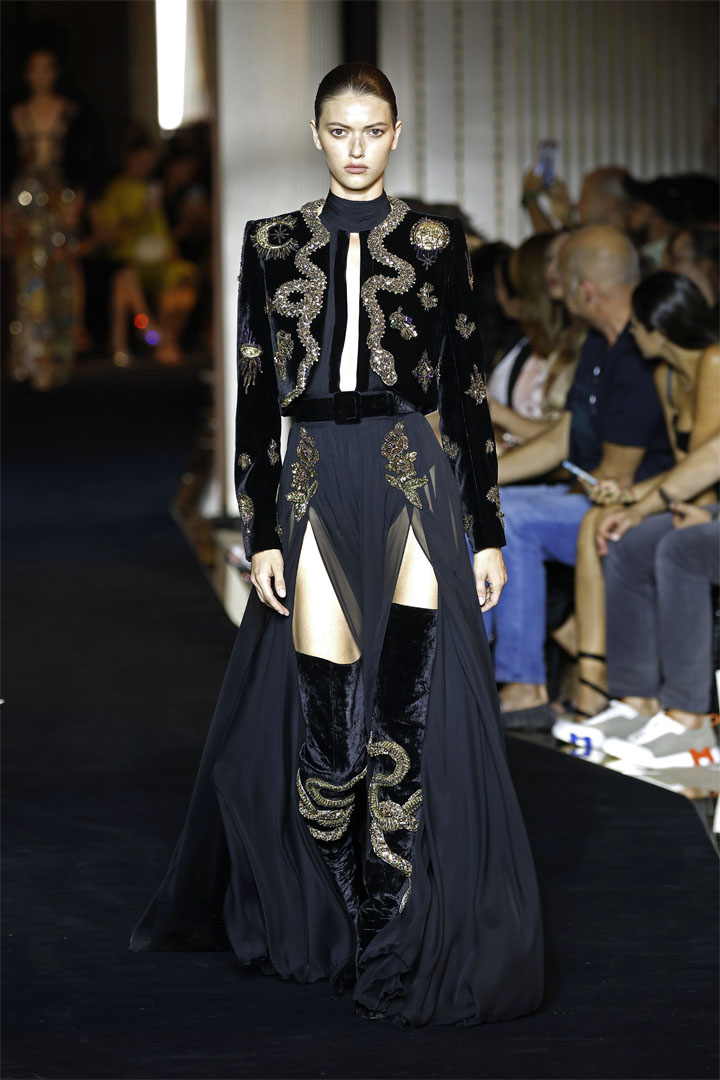 LOOK 02 ZUHAIR MURAD COUTURE COLLECTION - AUTUMN-WINTER 2022-2023 HAUTE COUTURE WEEK