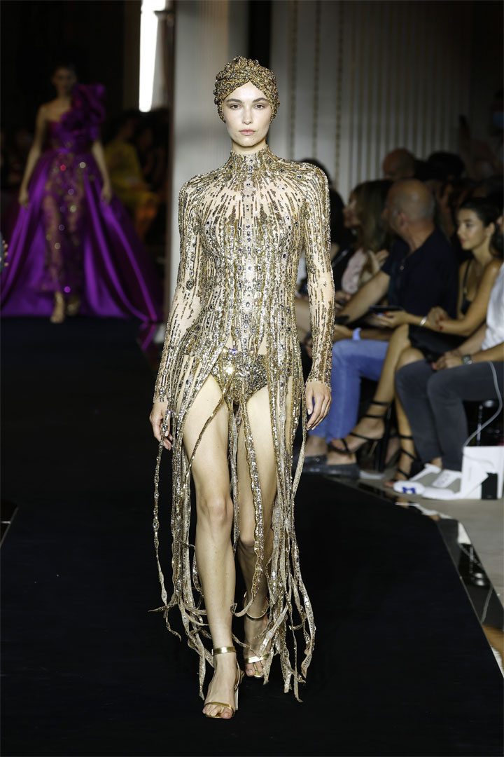 LOOK 46 ZUHAIR MURAD COUTURE COLLECTION - AUTUMN-WINTER 2022-2023 HAUTE COUTURE WEEK