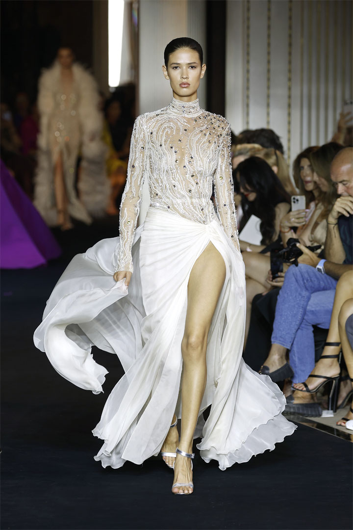 LOOK 49 ZUHAIR MURAD COUTURE COLLECTION - AUTUMN-WINTER 2022-2023 HAUTE COUTURE WEEK