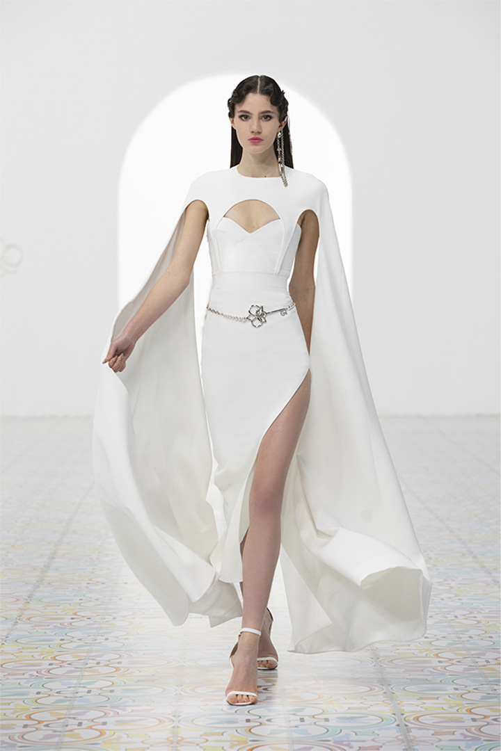 002 SPRING-SUMMER 2022 GEORGES HOBEIKA COUTURE COLLECTION