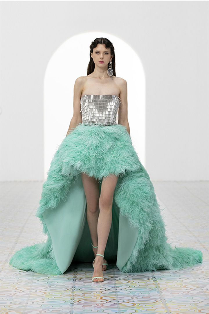 012 SPRING-SUMMER 2022 GEORGES HOBEIKA COUTURE COLLECTION