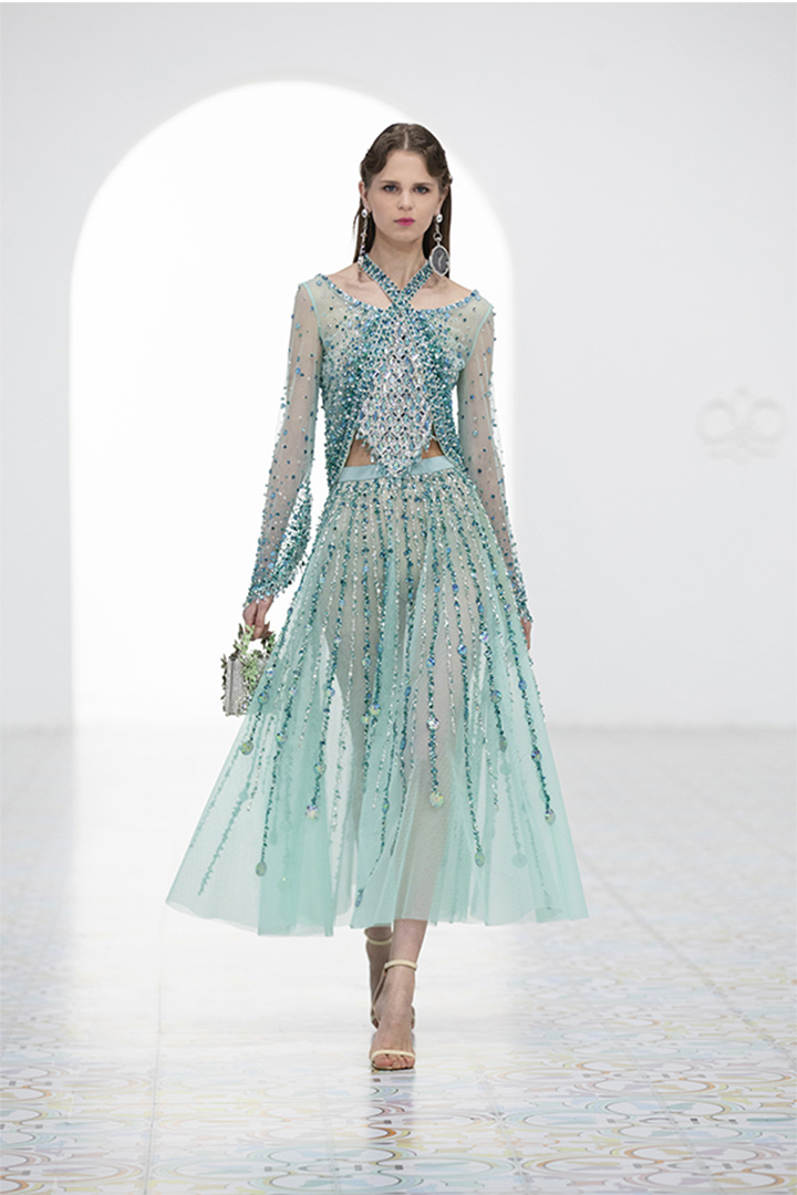 013 SPRING-SUMMER 2022 GEORGES HOBEIKA COUTURE COLLECTION
