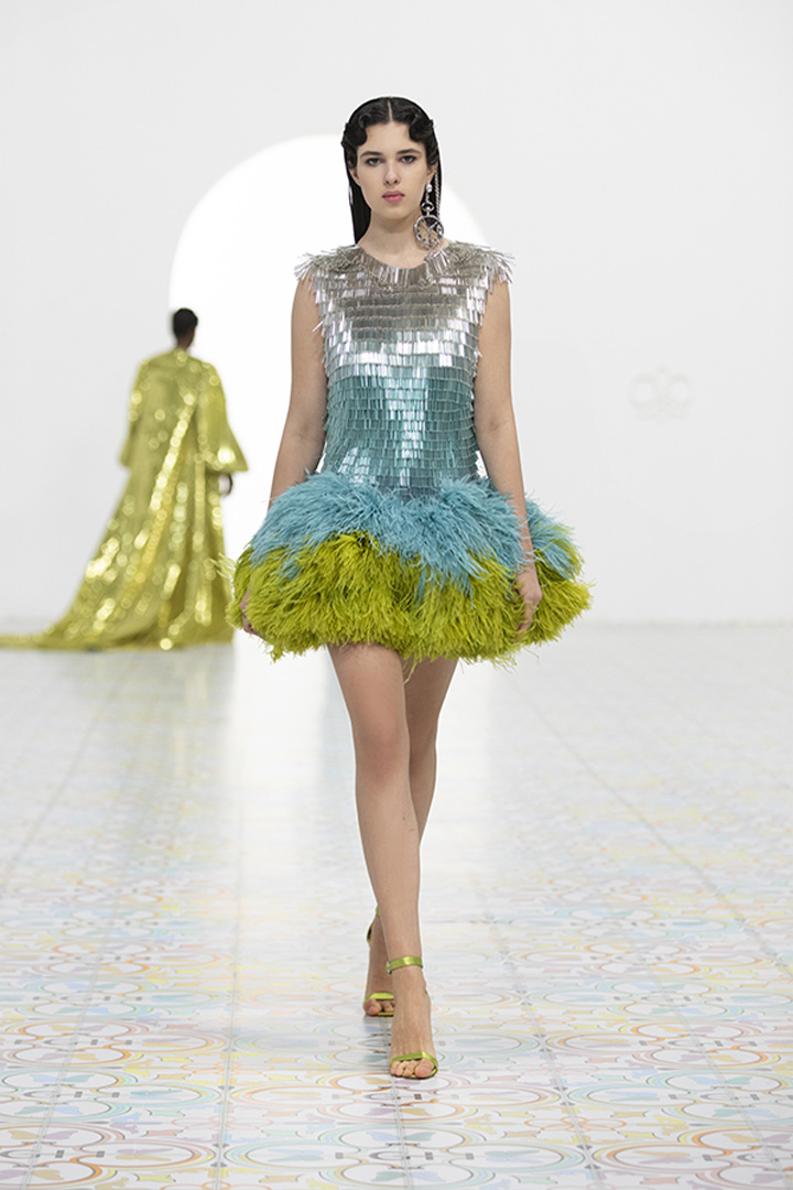 015 SPRING-SUMMER 2022 GEORGES HOBEIKA COUTURE COLLECTION