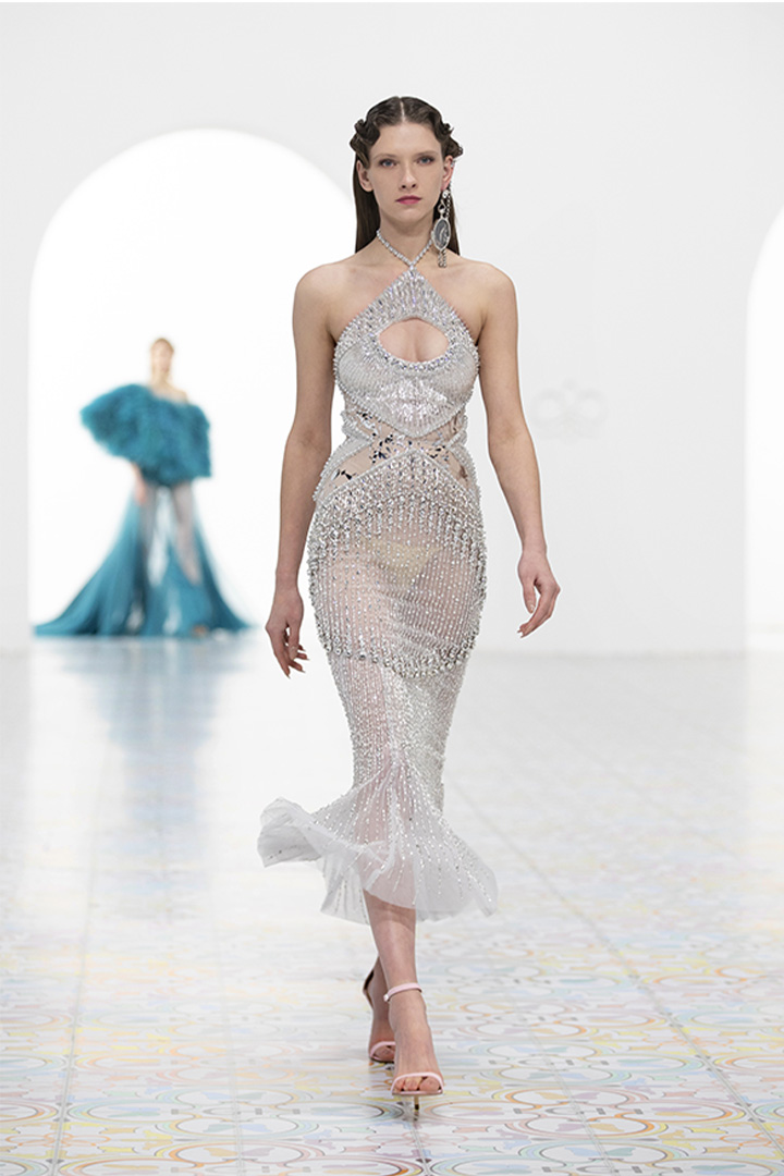 019 SPRING-SUMMER 2022 GEORGES HOBEIKA COUTURE COLLECTION