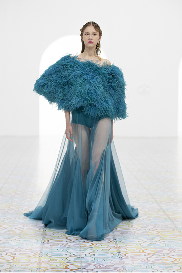 021 SPRING-SUMMER 2022 GEORGES HOBEIKA COUTURE COLLECTION