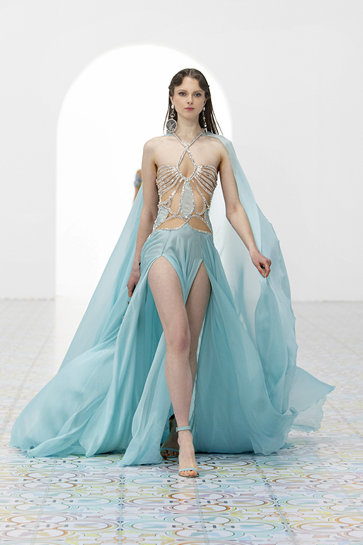 023 SPRING-SUMMER 2022 GEORGES HOBEIKA COUTURE COLLECTION