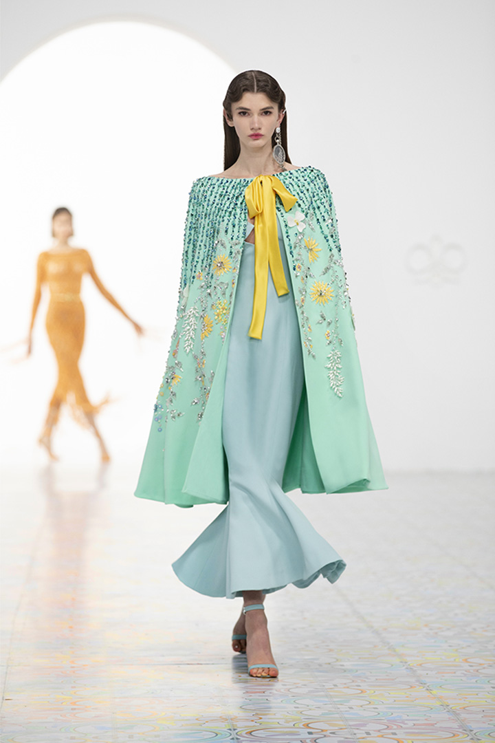 024 SPRING-SUMMER 2022 GEORGES HOBEIKA COUTURE COLLECTION