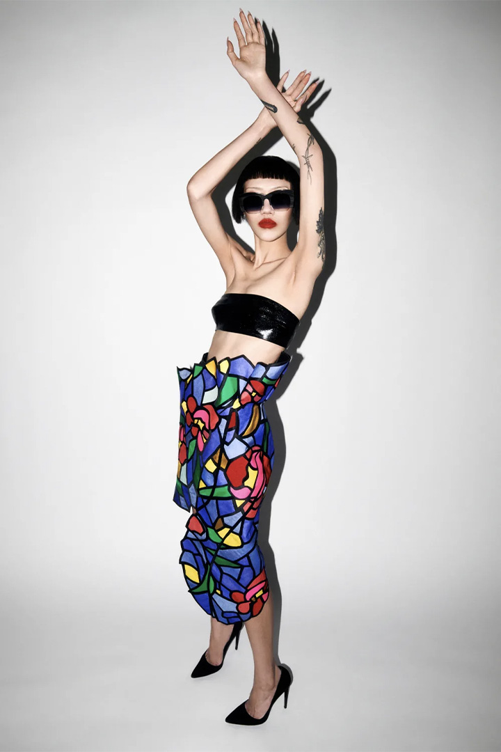 004 SPRING-SUMMER 2022 RVDK RONALD VAN DER KEMP COUTURE COLLECTION