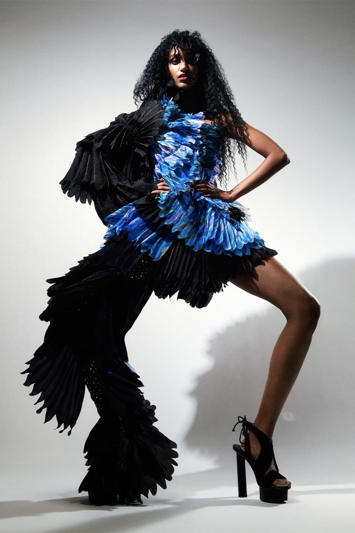 005 SPRING-SUMMER 2022 RVDK RONALD VAN DER KEMP COUTURE COLLECTION