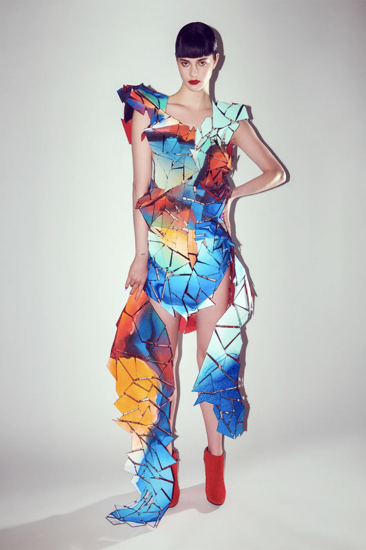 034 SPRING-SUMMER 2022 RVDK RONALD VAN DER KEMP COUTURE COLLECTION