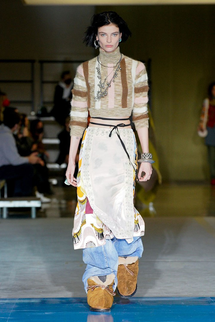001 2022/2023秋冬 DSQUARED2 米兰时装周 女装成衣系列 