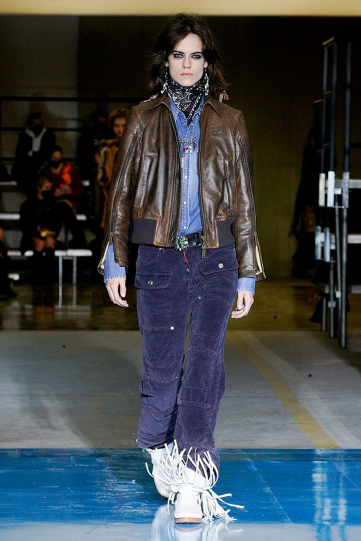 018 2022/2023秋冬 DSQUARED2 米兰时装周 女装成衣系列 