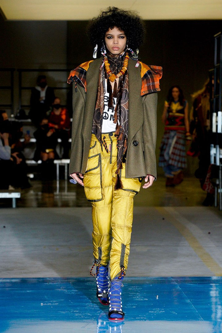 027 2022/2023秋冬 DSQUARED2 米兰时装周 女装成衣系列 