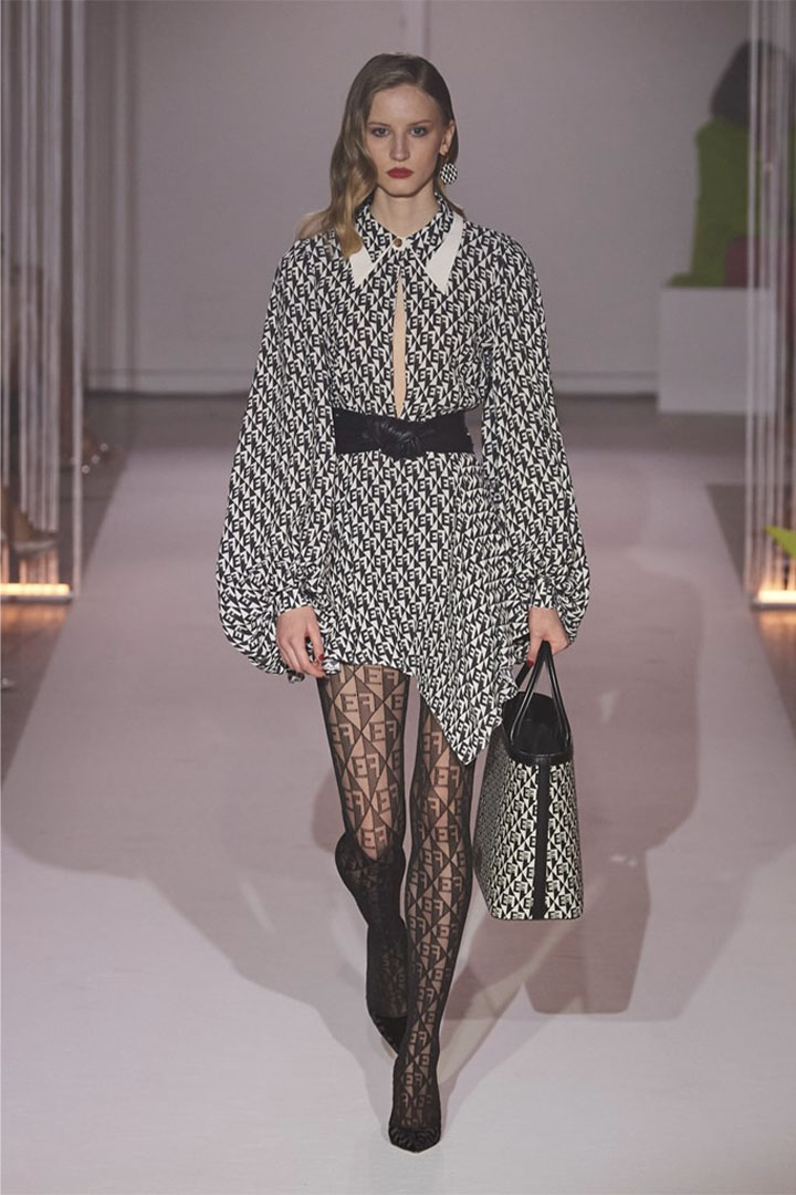 032 2022/2023秋冬 ELISABETTA FRANCHI 米兰时装周 女装成衣系列