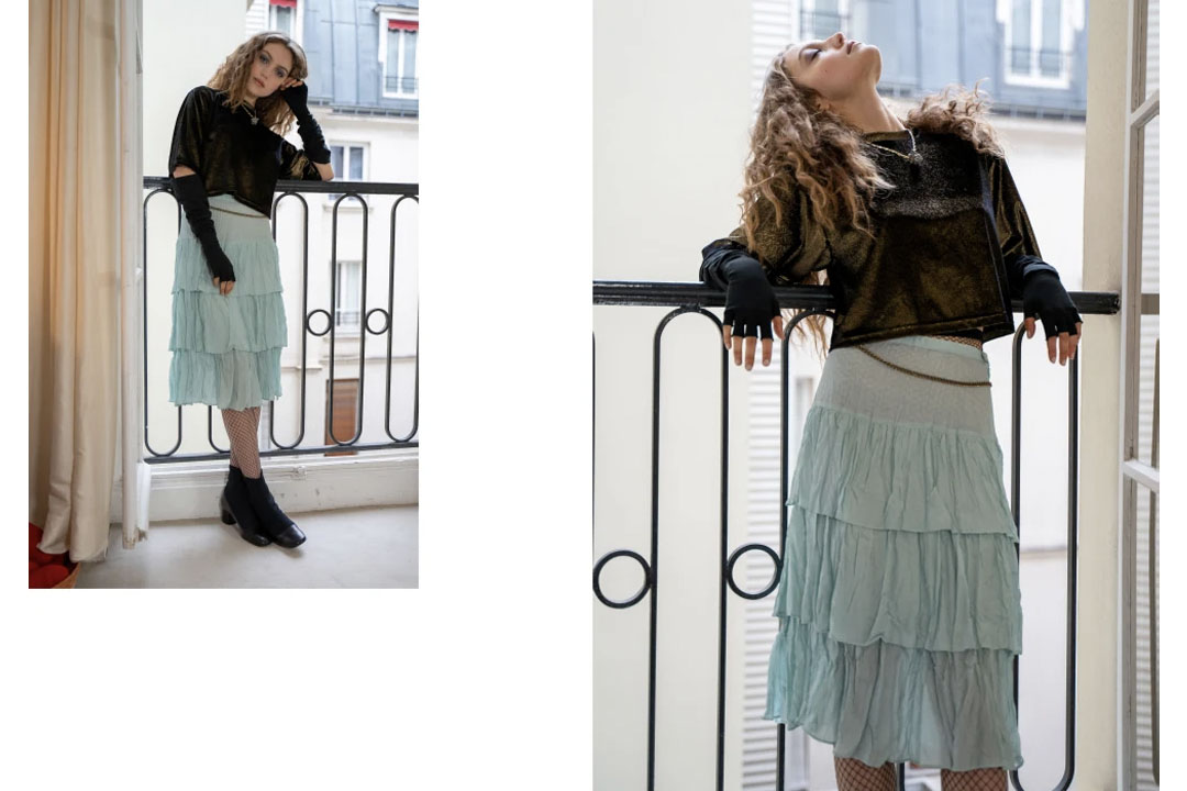 027 FALL-WINTER 2022/2023 AGNES B PARIS FASHION WEEK READY-TO-WEAR WOMEN'S COLLECTION