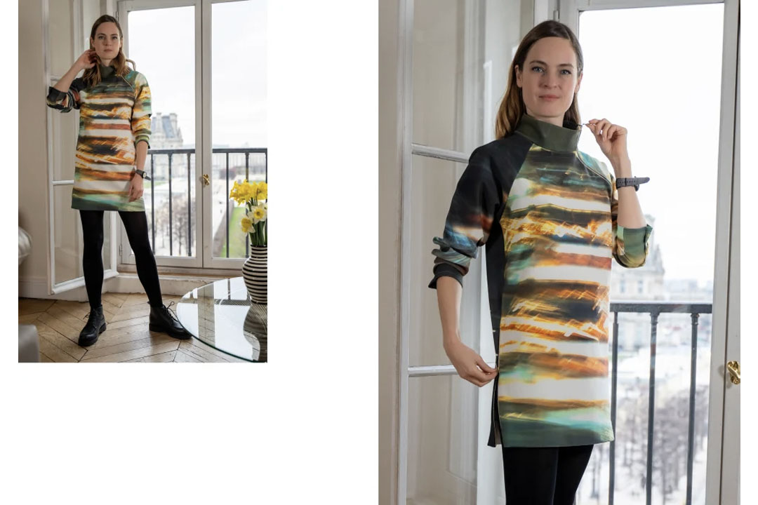 028 FALL-WINTER 2022/2023 AGNES B PARIS FASHION WEEK READY-TO-WEAR WOMEN'S COLLECTION