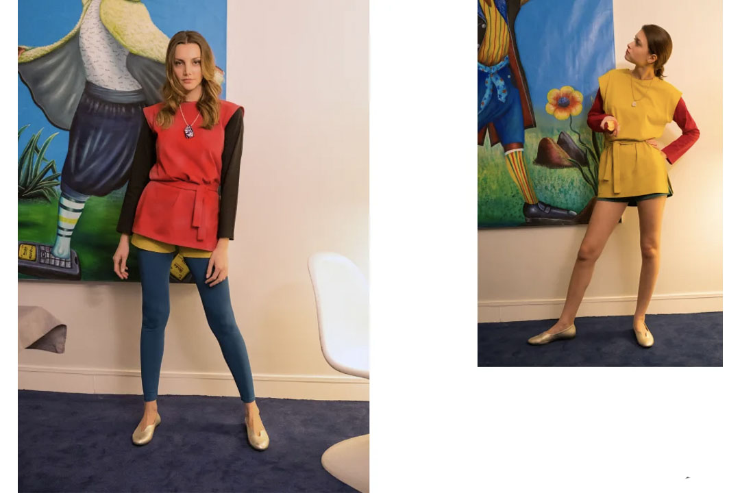 031 FALL-WINTER 2022/2023 AGNES B PARIS FASHION WEEK READY-TO-WEAR WOMEN'S COLLECTION