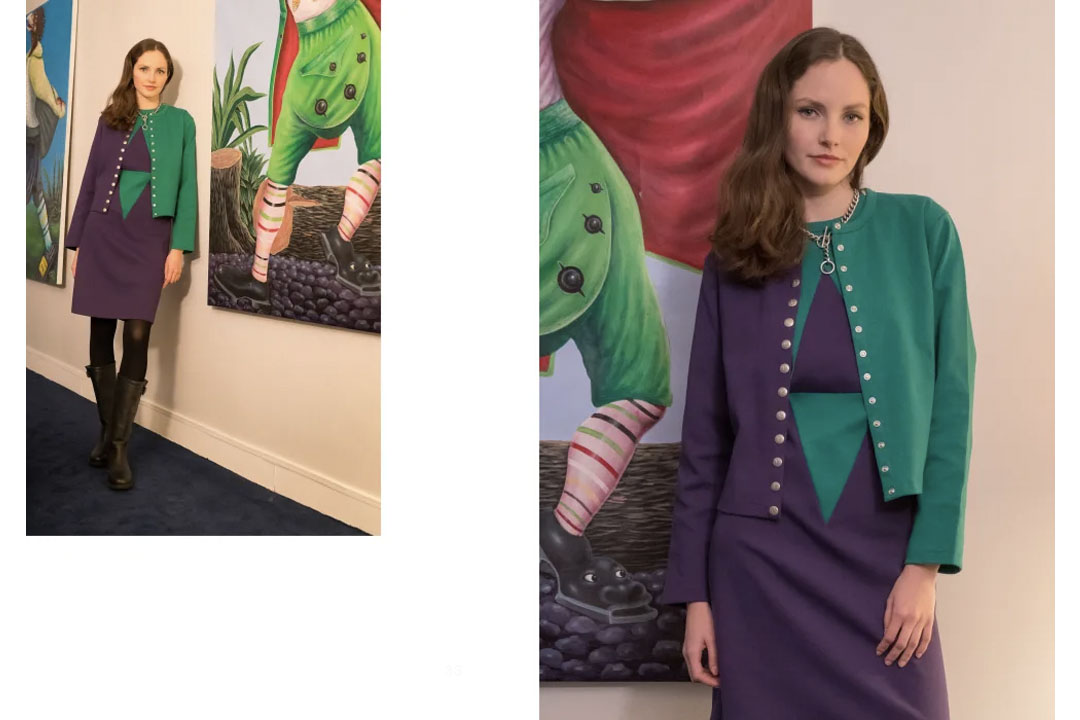 032 FALL-WINTER 2022/2023 AGNES B PARIS FASHION WEEK READY-TO-WEAR WOMEN'S COLLECTION