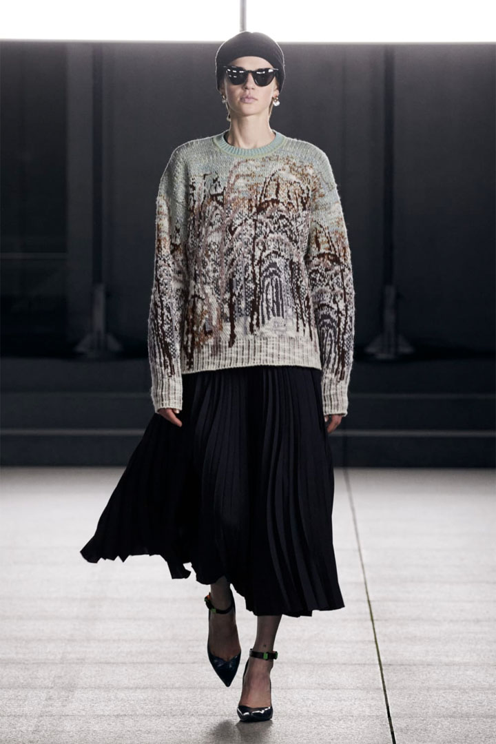 027 FALL-WINTER 2022/2023 MAME KUROGOUCHI PARIS FASHION WEEK READY-TO-WEAR WOMEN'S COLLECTION