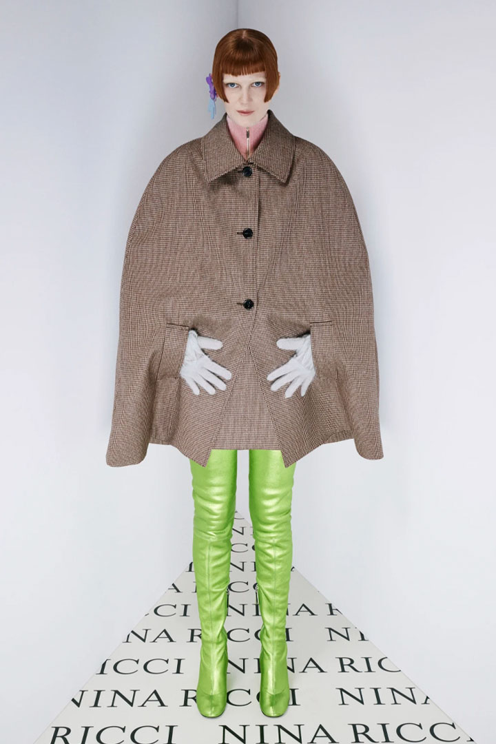 012 FALL-WINTER 2022/2023 NINA RICCI PARIS FASHION WEEK READY-TO-WEAR WOMEN'S COLLECTION