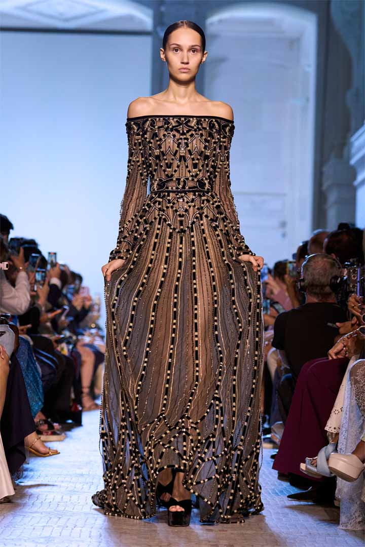 The Elie Saab AW23 Haute Couture Collection Is Inspired By Strong