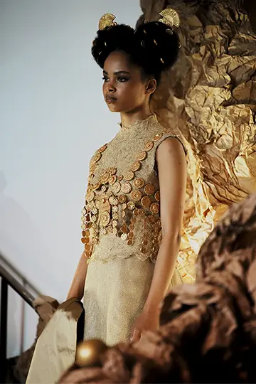 FRANCK SORBIER HAUTE COUTURE L'ELDORADO N°4