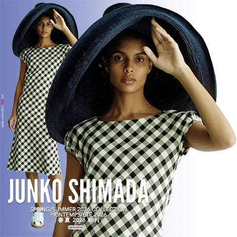 AS SEEN IN QCEG - JUNKO SHIMADA's SPRING/SUMMER 2026 COLLECTION