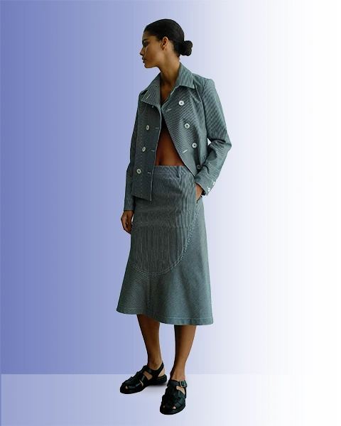 Look N°7 JUNKO SHIMADA'S SS26 COLLECTION