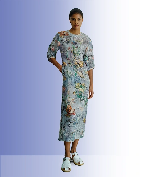 Look N°10 JUNKO SHIMADA'S SS26 COLLECTION