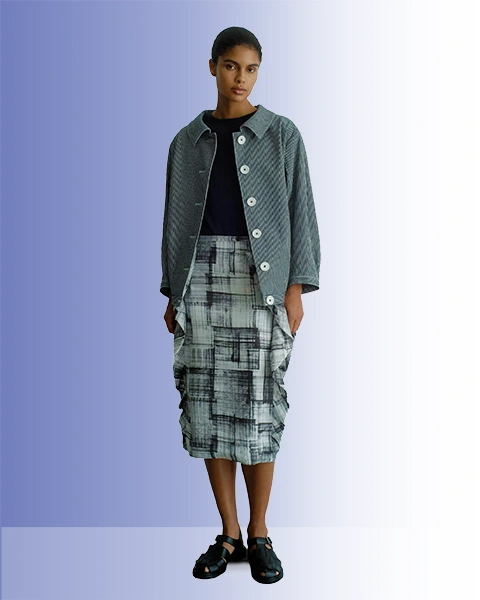 Look N°13 JUNKO SHIMADA'S SS26 COLLECTION