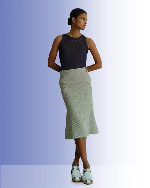 Look N°14 JUNKO SHIMADA'S SS26 COLLECTION