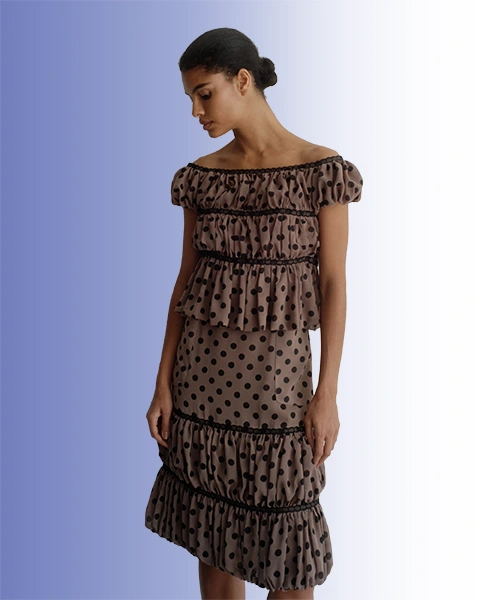 Look N°21 JUNKO SHIMADA'S SS26 COLLECTION