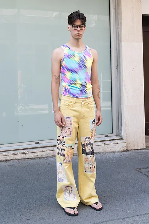 Look N°6 from LAZOSCHMIDL Spring/Summer 2026 Collection