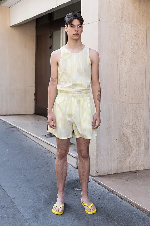 Look N°9 from LAZOSCHMIDL Spring/Summer 2026 Collection
