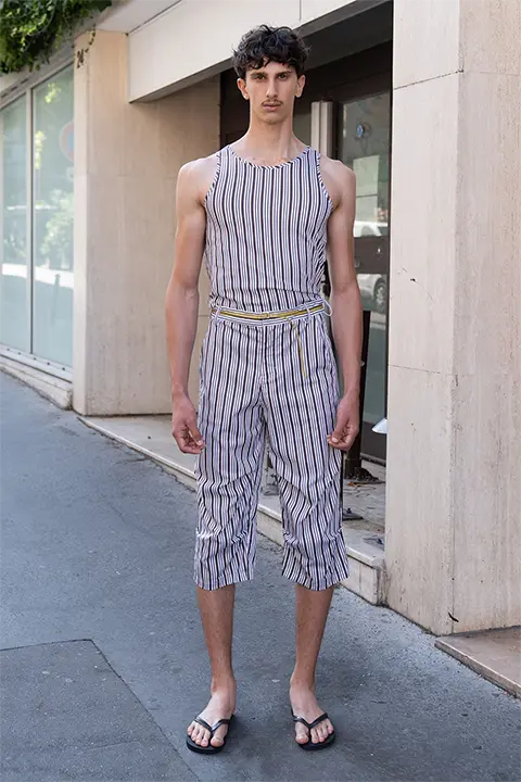 Look N°10 from LAZOSCHMIDL Spring/Summer 2026 Collection