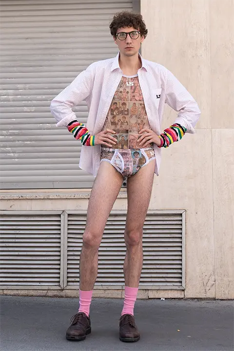 Look N°14 from LAZOSCHMIDL Spring/Summer 2026 Collection