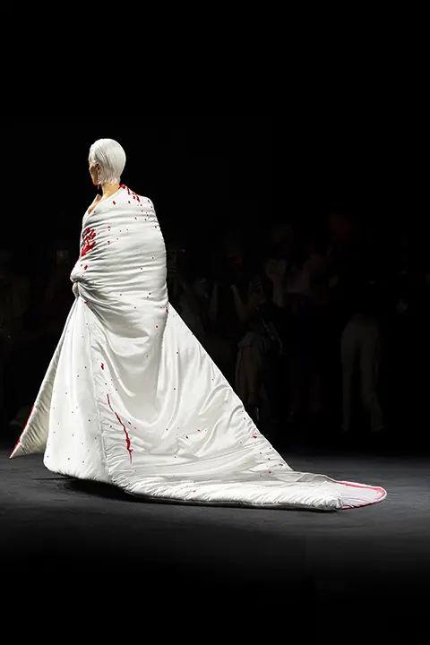 Look N°2 from Robert Wun Autumn/Winter 2025-2026 Couture Collection