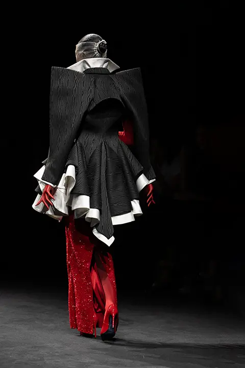 Look N°4 from Robert Wun Autumn/Winter 2025-2026 Couture Collection